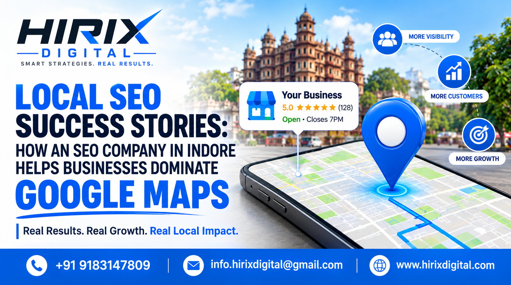Local SEO Success Stories: How an SEO Company in Indore Helps Businesses Dominate Google Maps