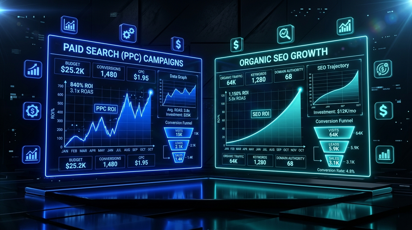 SEO vs PPC: Which Digital Marketing Strategy Delivers Better ROI?