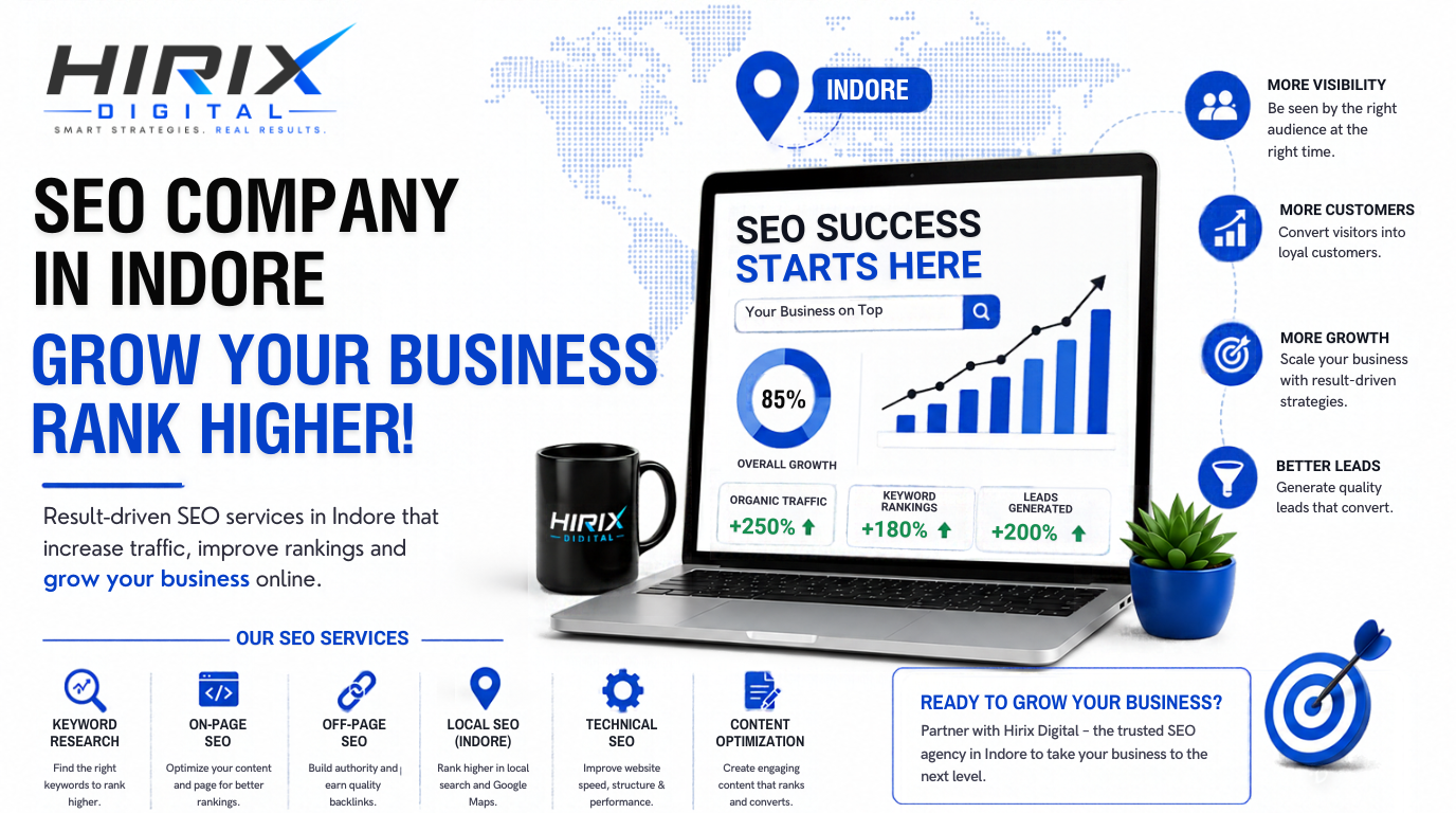 SEO Services in Indore to Grow Online