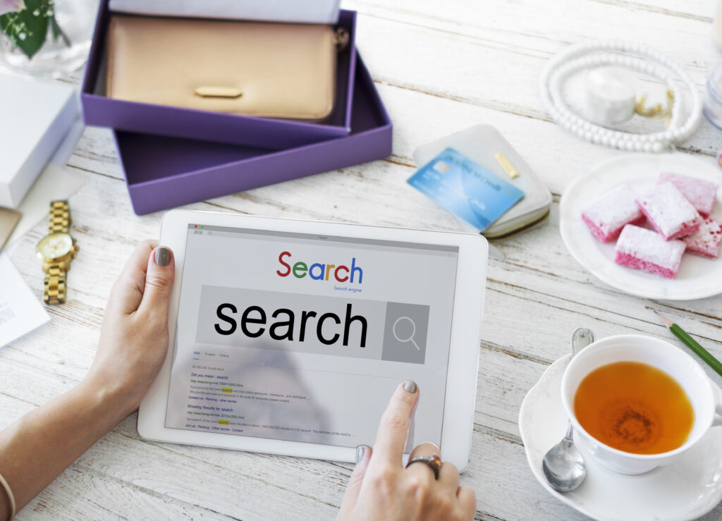 search engine optimization research infomation technology concep